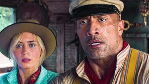 Jungle Cruise Frank And Lily Movie Scene Wallpaper