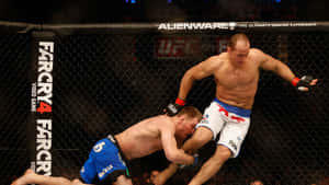 Junior Dos Santos Stipe Miocic Fight Wallpaper