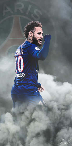 Junior Surrounded By Smoke Wallpaper