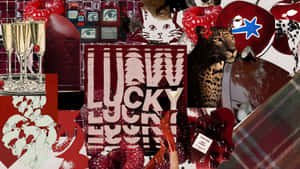 Junk Art Collage Wallpaper