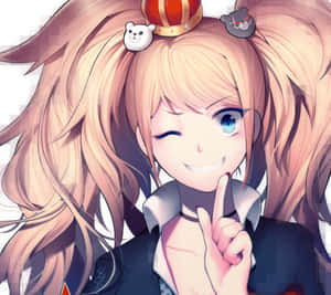 Junko Enoshima Cowned Danganronpa Pfp Wallpaper