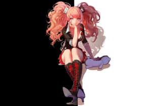 Junko Enoshima Split Danganronpa Pfp Wallpaper