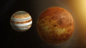 Jupiter And Venus Wallpaper