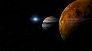 Jupiter And Venus Wallpaper