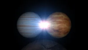 Jupiter And Venus Wallpaper