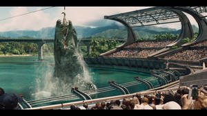 Jurassic World Water Show Wallpaper