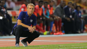 Jurgen Klinsmann Thinking Deeply Wallpaper