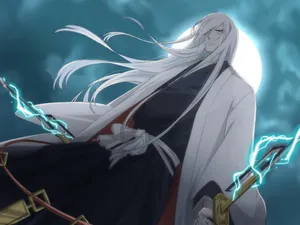 Jushiro Ukitake, A Powerful Soul Reaper From Bleach Wallpaper