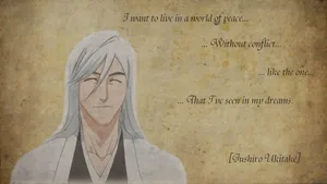 Jushiro Ukitake, A Powerful Warrior And Leader In Bleach Wallpaper