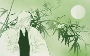 Jushiro Ukitake, Captain Of The 13th Division Of The Gotei 13 Wallpaper