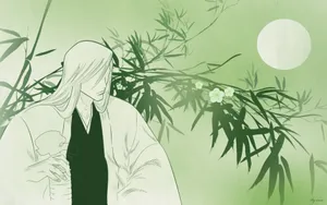 Jushiro Ukitake, Captain Of The 13th Division Of The Gotei 13 Wallpaper