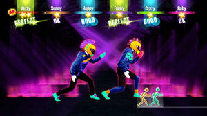 Just Dance 2016 Helmet Dancers Crouching Wallpaper