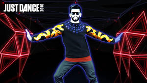 Just Dance Dancer With Beard Wallpaper