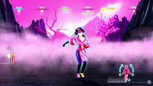 Just Dance Geisha In Japanese Mountain Wallpaper