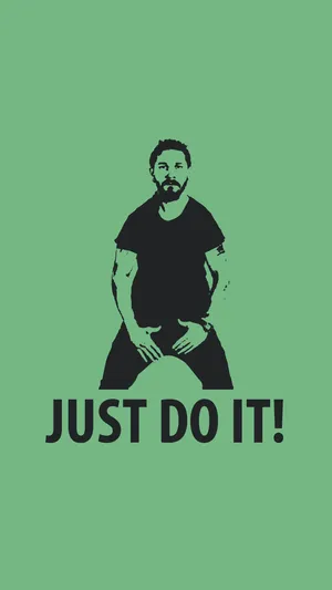 Just Do It Text Wallpaper