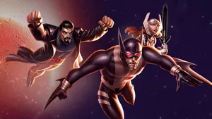 Justice League Gods And Monsters Animated Movie Poster Wallpaper