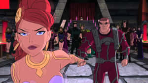 Justice League Gods And Monsters In Animated Action Wallpaper