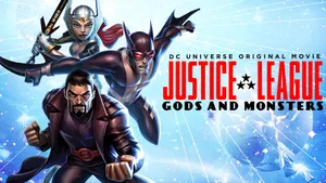Justice League: Gods And Monsters Team In Action Wallpaper
