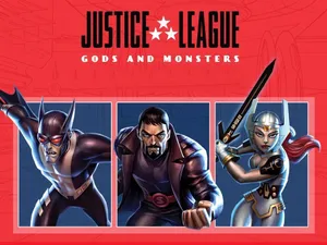 Justice League Gods And Monsters - Team Of Powerful Dc Heroes Wallpaper