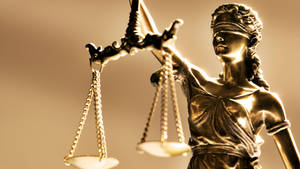 Justice Scale And Lady Justice Wallpaper