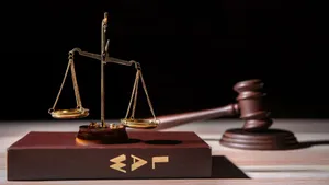 Justice Scale Law Book Wallpaper