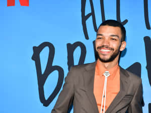 Justice Smith, A Rising Star In Hollywood. Wallpaper