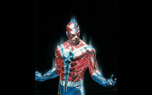 Justice Society Of America-commander Steel Wallpaper