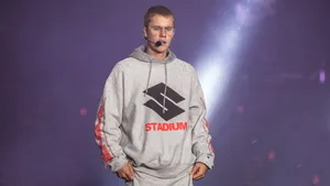 Justin Bieber Reminiscing On The Last Decade Wallpaper