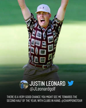 Justin Leonard Champions Tour Tweet Wallpaper
