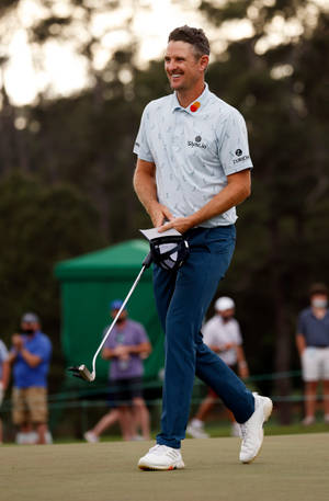 Justin Rose Walking Wallpaper