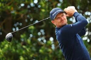 Justin Rose Wearing A Dark Outfit Wallpaper