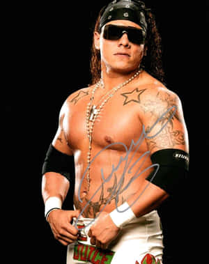 Juventud Guerrera Wrestler Portrait Wallpaper