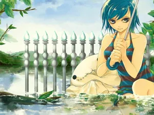 Juvia Lockser: The Dynamic And Powerful Fairy Tail Wizard Wallpaper