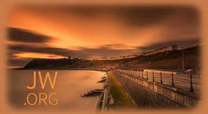 Jworg Logo On Small Town Hill Wallpaper