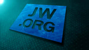 Jworg Logo On Steel Plate Wallpaper