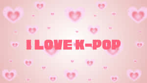 K Pop Love Expression Wallpaper