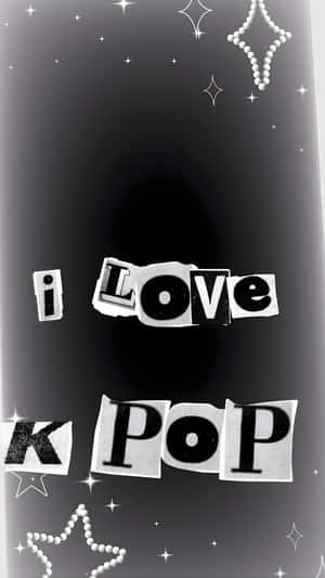 K Pop Love Expression Wallpaper