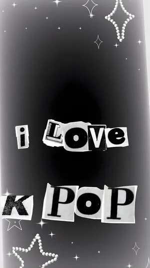 K Pop Love Expression Wallpaper