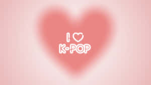 K Pop Love Heart Wallpaper