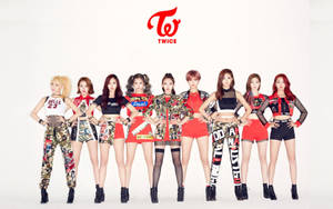 K Pop Twice Like Ooh-ahh Wallpaper