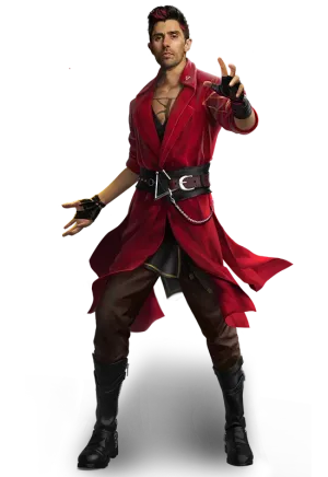 K - The Formidable Free Fire Character Wallpaper