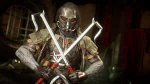 Kabal, The Dark Warrior In Mortal Kombat Wallpaper