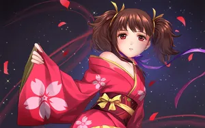 Kabaneri Of The Iron Fortress' Mumei -the Preserver Of Life Wallpaper