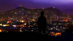 Kabul City Lights Wallpaper