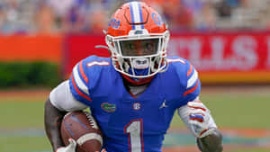 Kadarius Toney Florida Gators Football Action Wallpaper