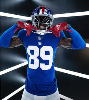 Kadarius Toney N Y Giants Pose Wallpaper