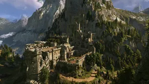 Kaer_ Morhen_ Fortress_ Witcher_ Series Wallpaper