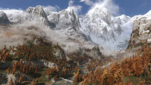 Kaer_ Morhen_ Valley_ Witcher_ Series Wallpaper