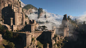 Kaer Morhen Witcher Fortress Wallpaper