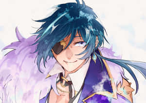 Kaeya In The Praxis Suit Wallpaper